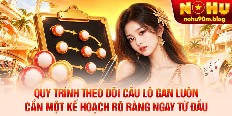 Quy trình theo dõi cầu lô gan luôn cần một kế hoạch rõ ràng ngay từ đầu